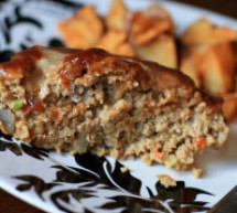 Turkey Veggie Meatloaf… Sneak in the Vegetables!
